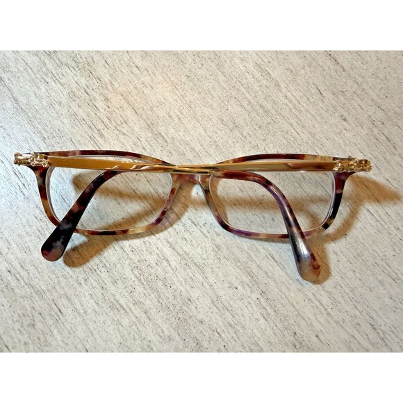 Coach Eyeglasses HC 6110 5739 Petal Tortoise Rectangular Frame 52-16 140 & Case main image 11